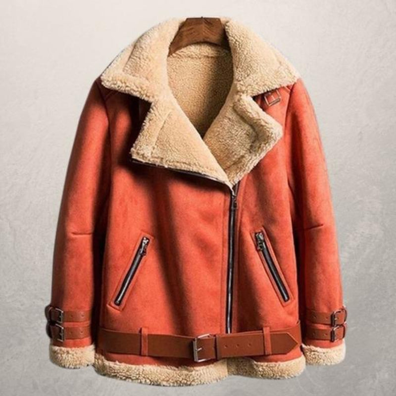 Marceline | Veste Aviateur Femme Intemporelle Chaude
