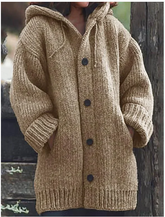 Océane | Veste Tricotée Automne Douce Femme