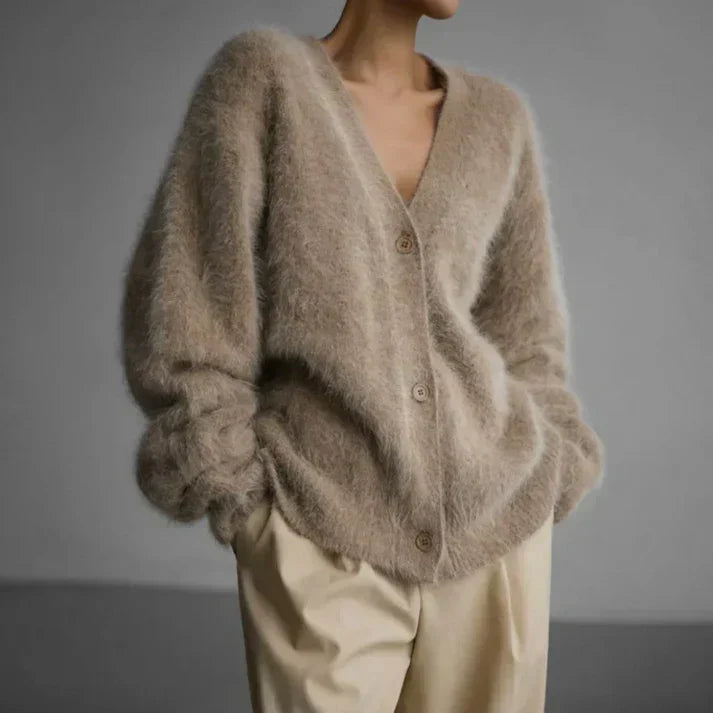 Apolline | Cardigan Cachemire Élégant Femme Confortable