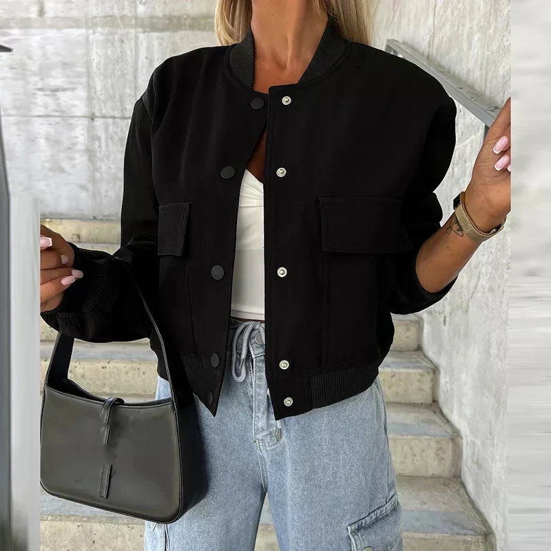 Solange | Veste Bomber Tendance Femme Automne