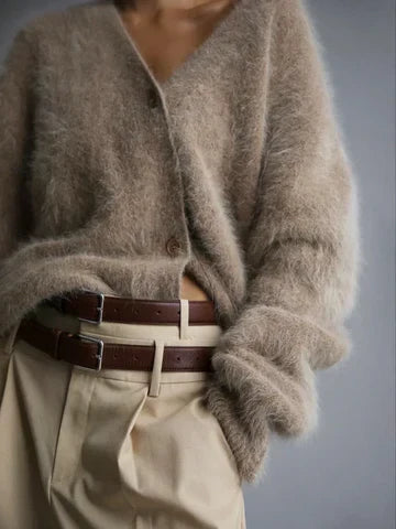 Apolline | Cardigan Cachemire Élégant Femme Confortable