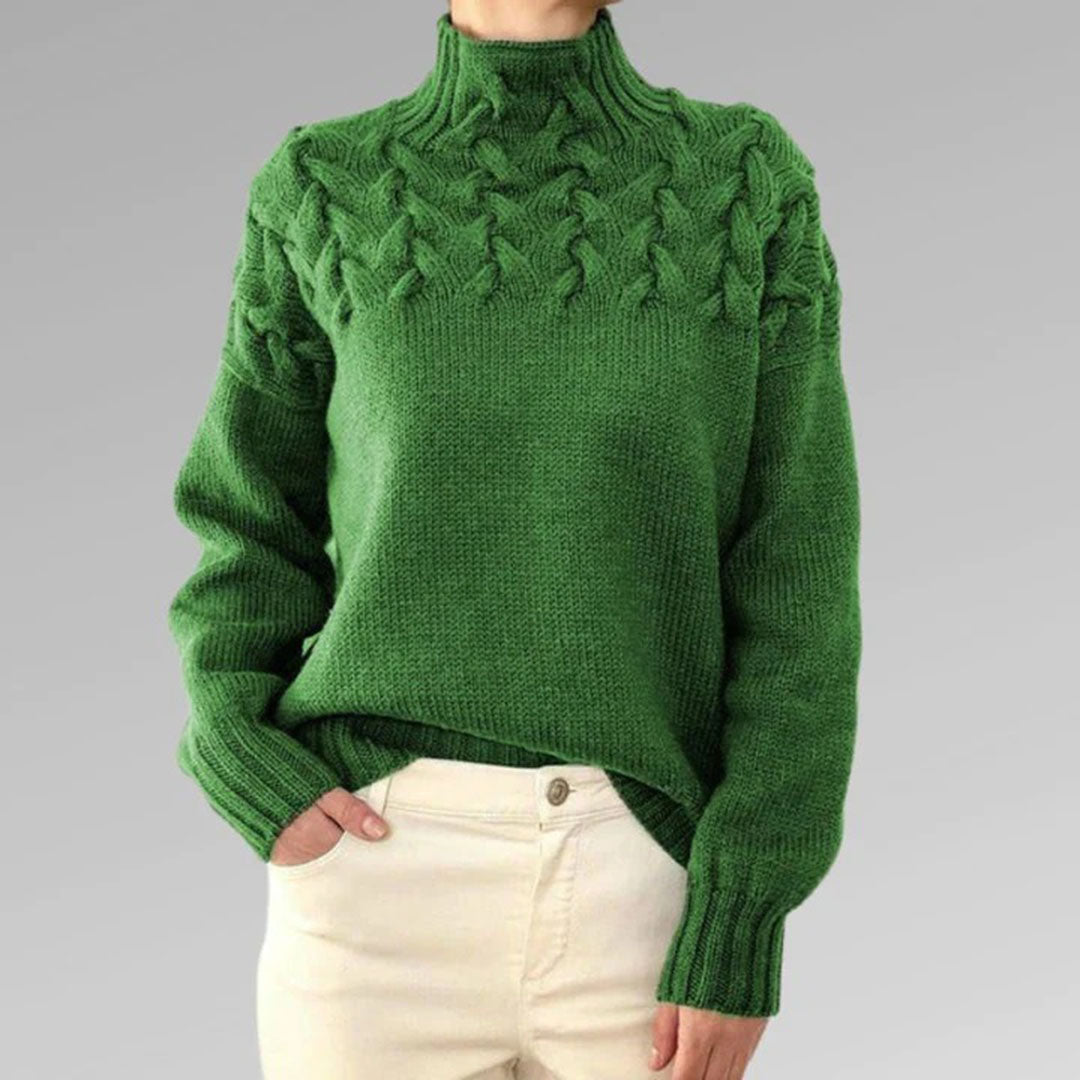 Ginette | Pull Tricot Femme Chaud Automne