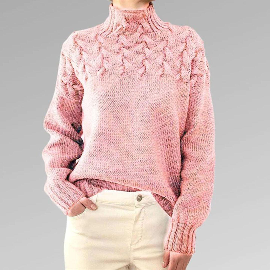 Ginette | Pull Tricot Femme Chaud Automne
