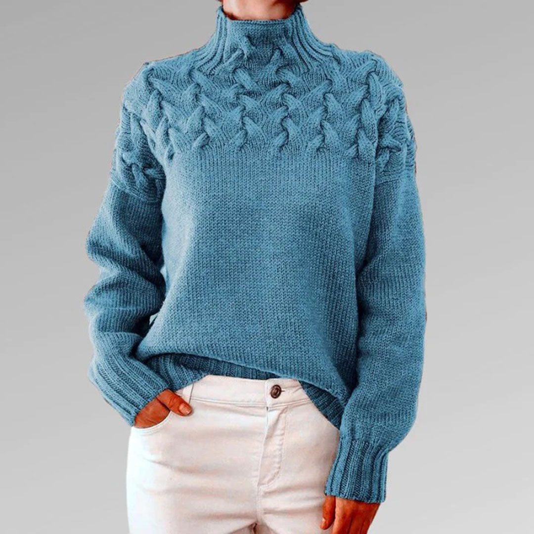 Ginette | Pull Tricot Femme Chaud Automne