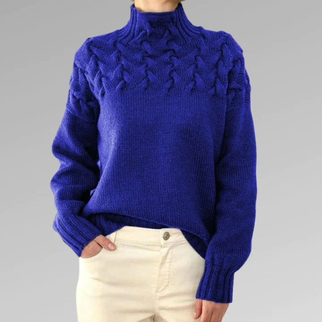 Ginette | Pull Tricot Femme Chaud Automne