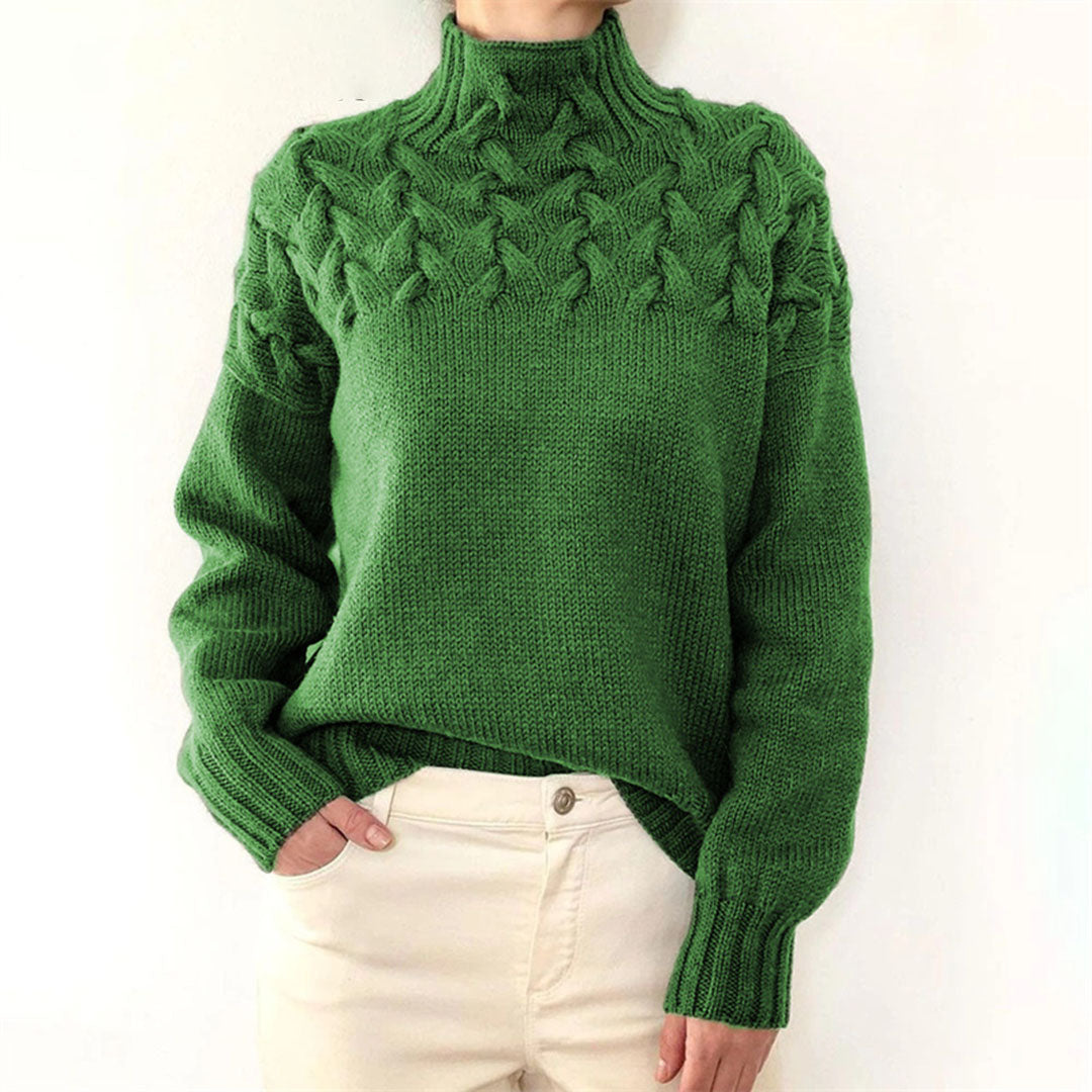 Ginette | Pull Tricot Femme Chaud Automne