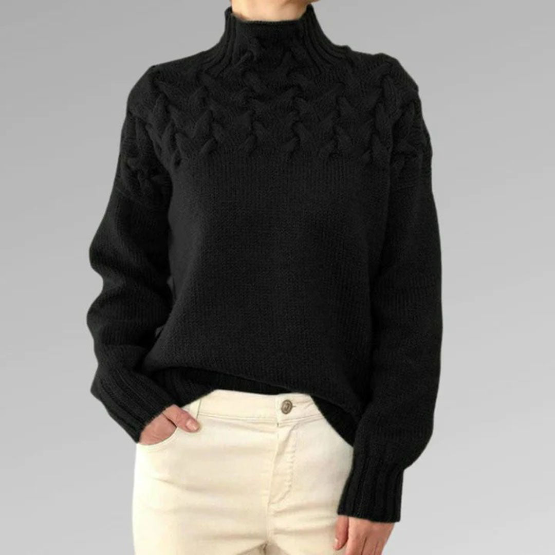 Ginette | Pull Tricot Femme Chaud Automne