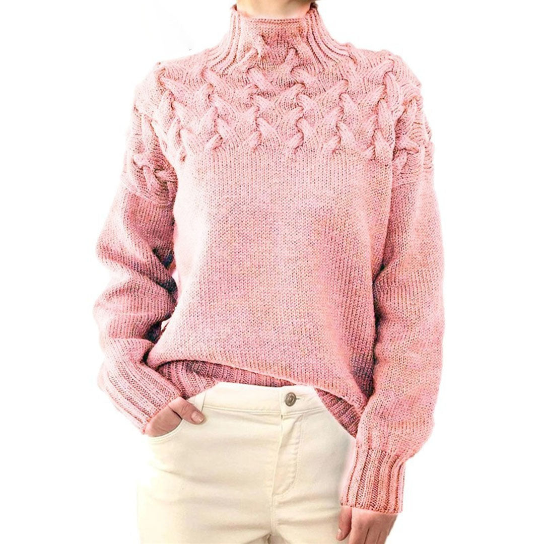 Mélisande | Pull Cachemire Col Roulé Oversize