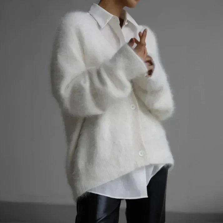 Apolline | Cardigan Cachemire Élégant Femme Confortable