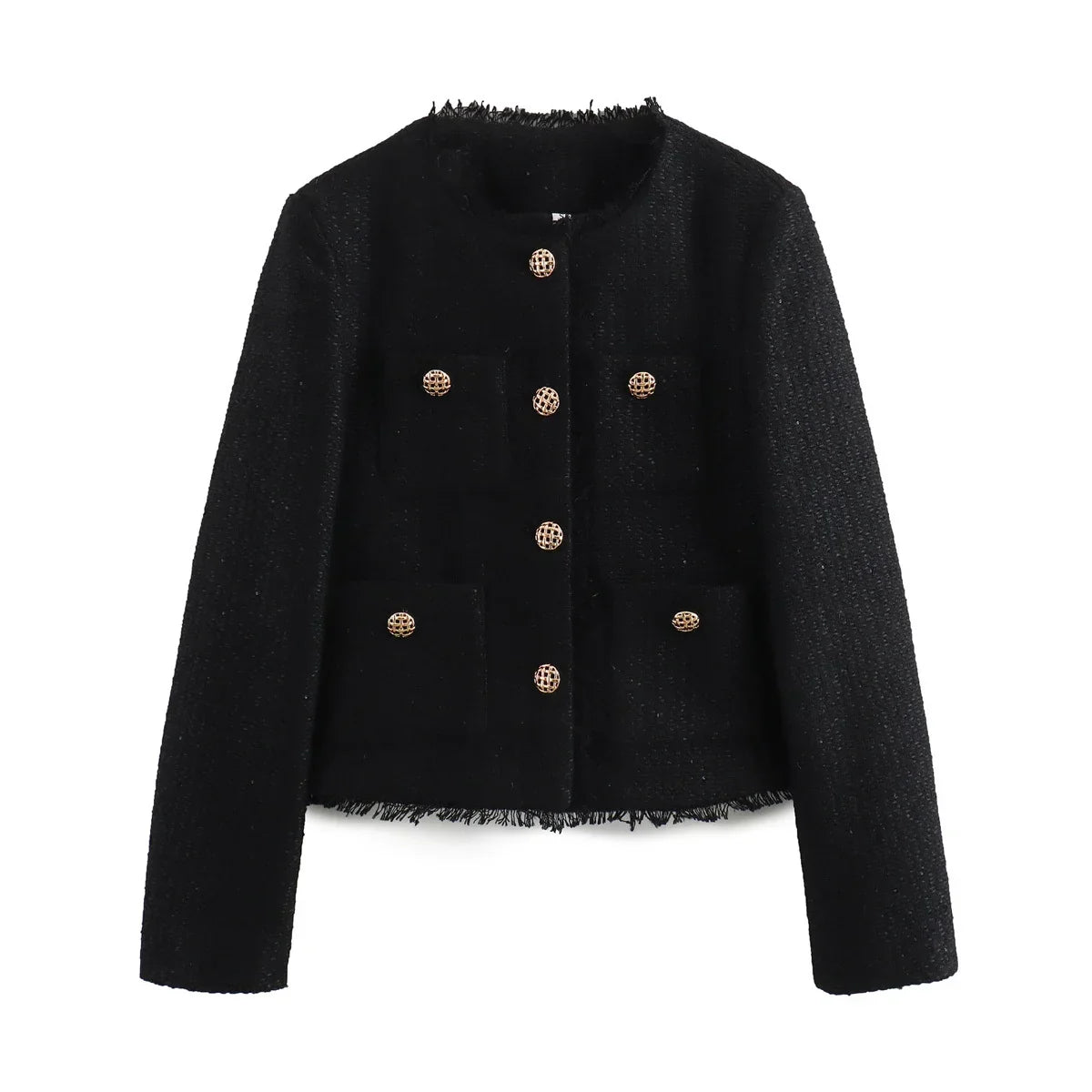Constance | Manteau Tweed Chic Femme Moderne