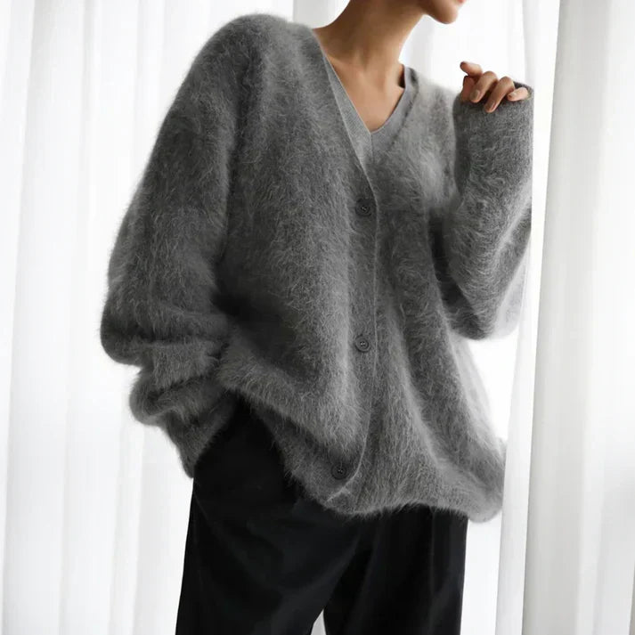 Apolline | Cardigan Cachemire Élégant Femme Confortable