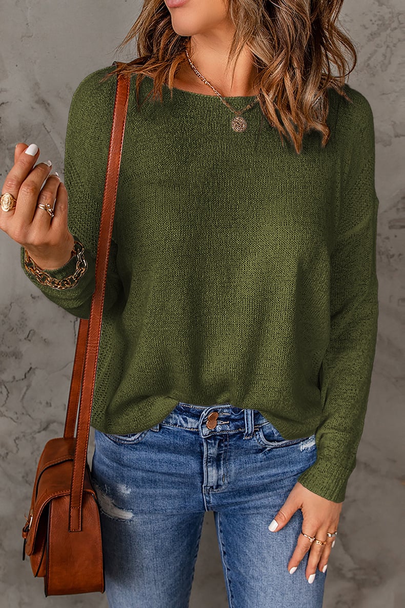 Lucette | Pull Col Rond Décontracté Confort