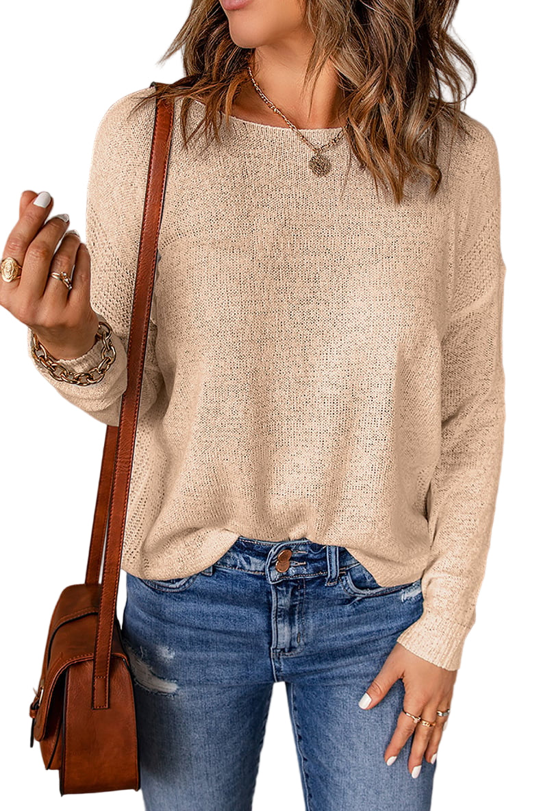 Lucette | Pull Col Rond Décontracté Confort