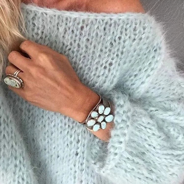 Aglaé | Pull Oversize Grosse Maille Élégant