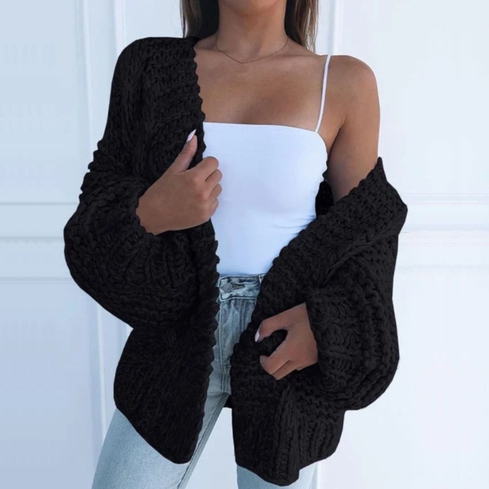 Garance | Cardigan Oversize Grosse Maille Chic