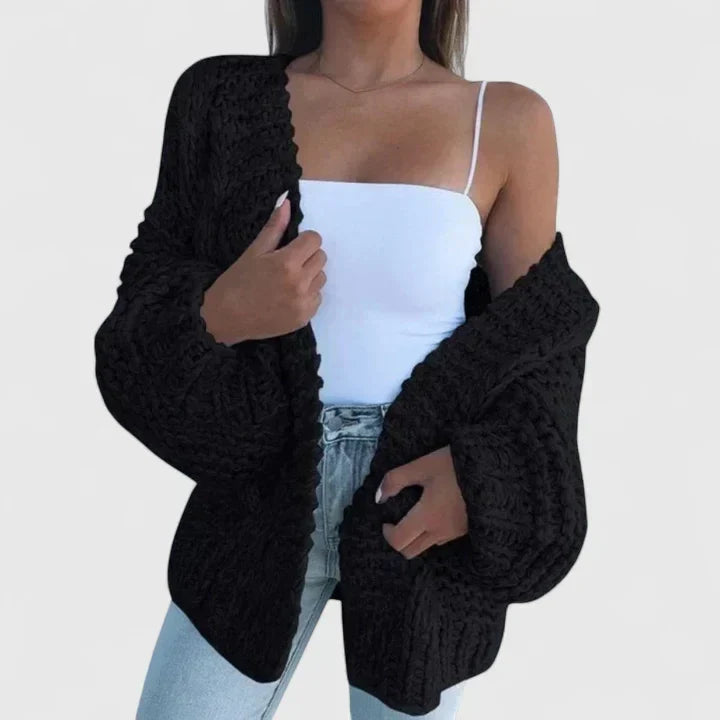 Garance | Cardigan Oversize Grosse Maille Chic
