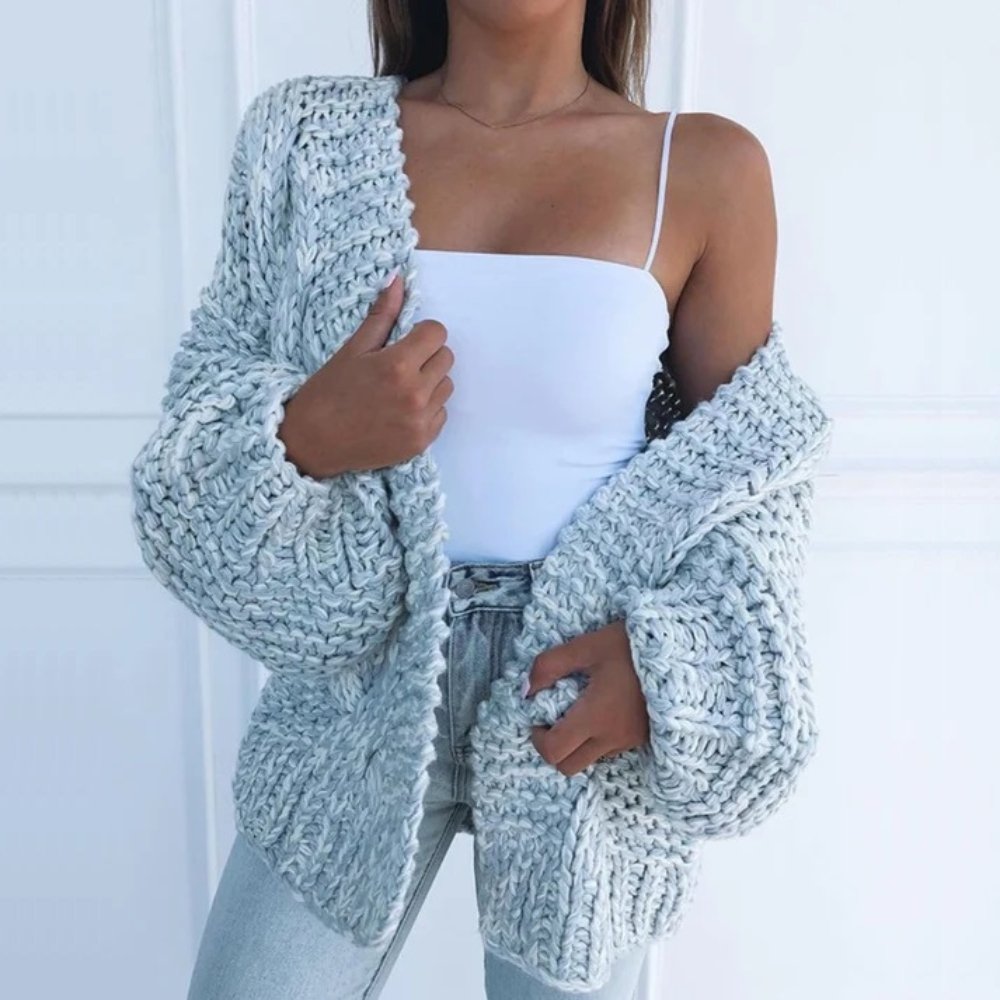 Garance | Cardigan Oversize Grosse Maille Chic