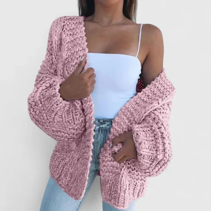 Garance | Cardigan Oversize Grosse Maille Chic