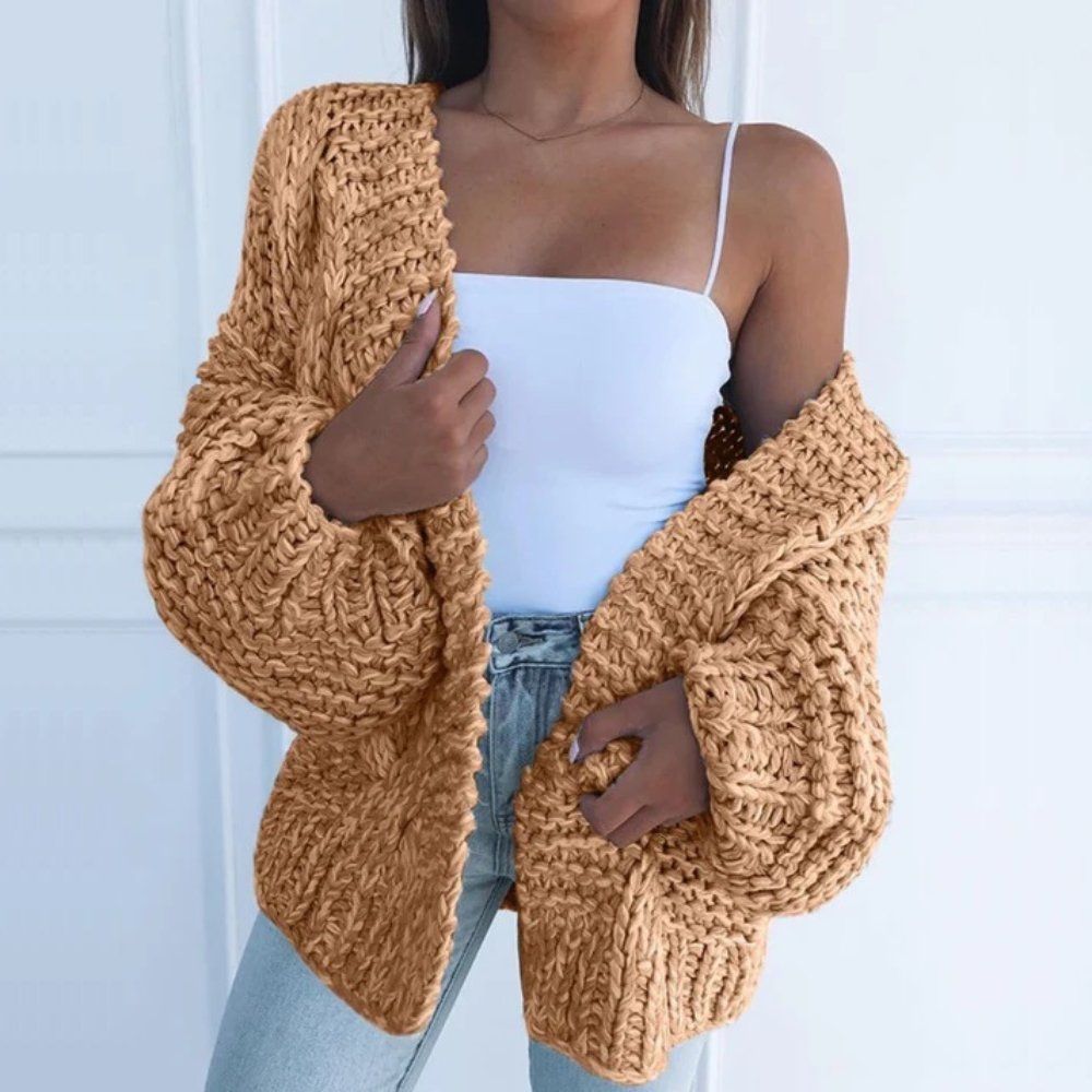 Garance | Cardigan Oversize Grosse Maille Chic