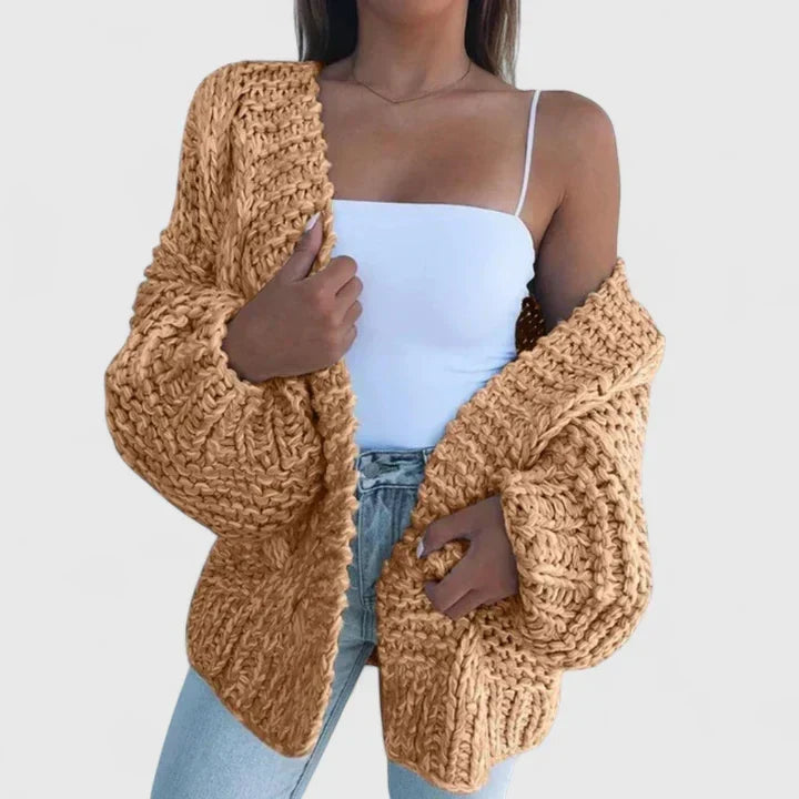 Garance | Cardigan Oversize Grosse Maille Chic
